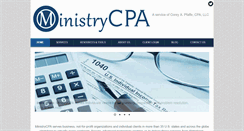 Desktop Screenshot of ministrycpa.org