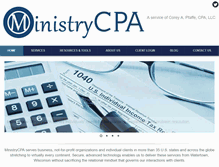 Tablet Screenshot of ministrycpa.org